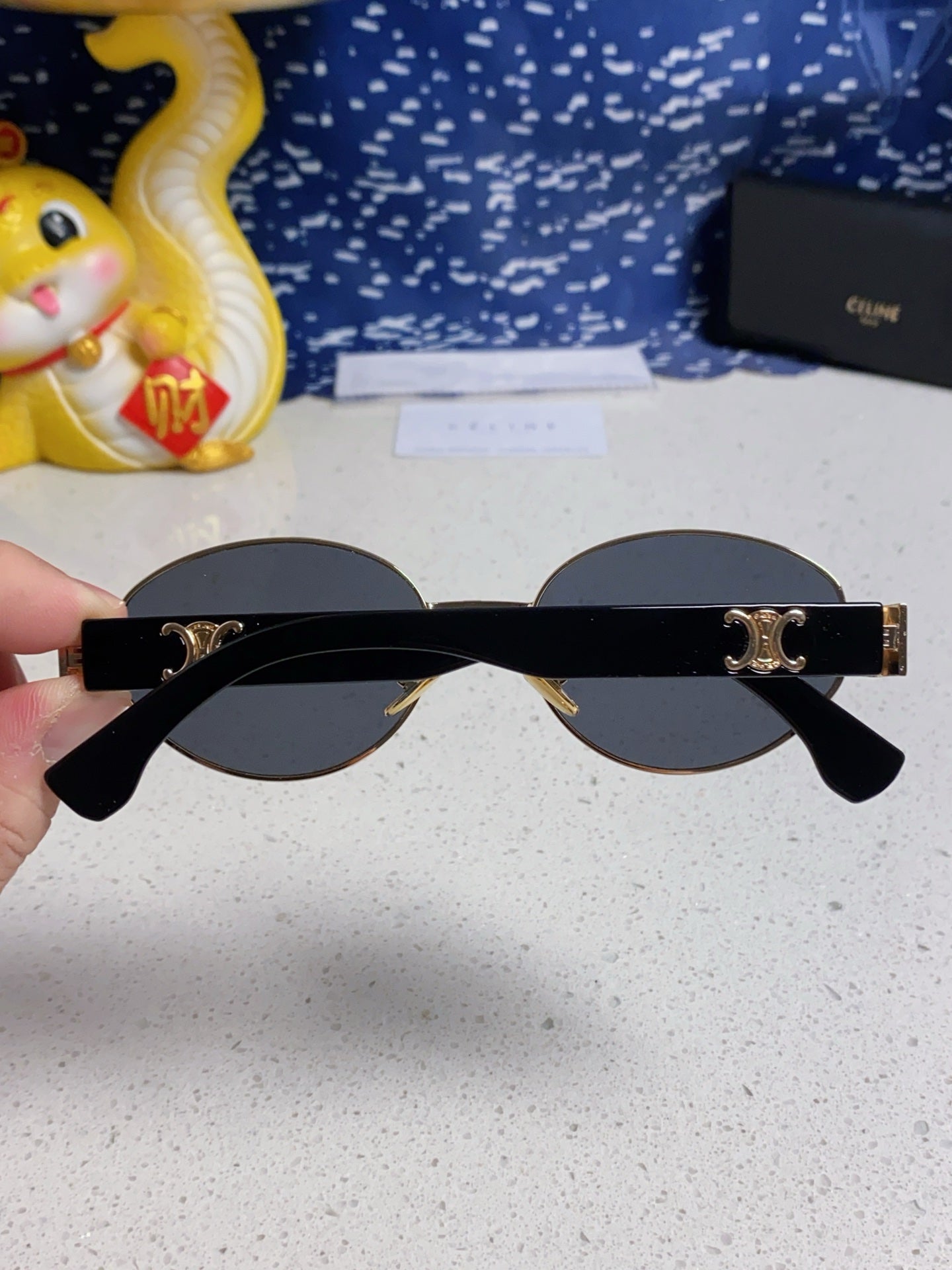CELINE 26S SHIELD FRAME IN METAL 426340