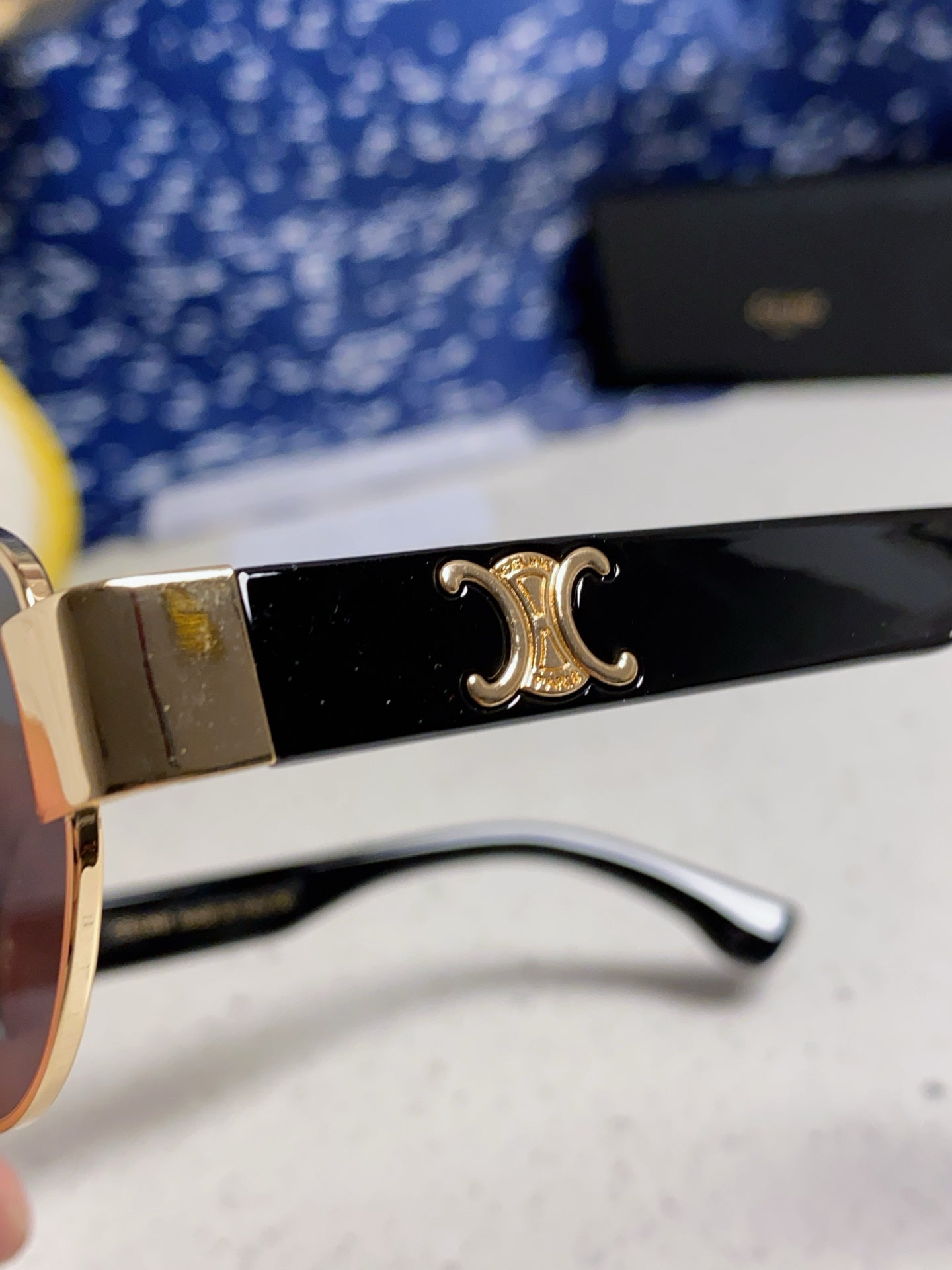 CELINE 26S SHIELD FRAME IN METAL 426340