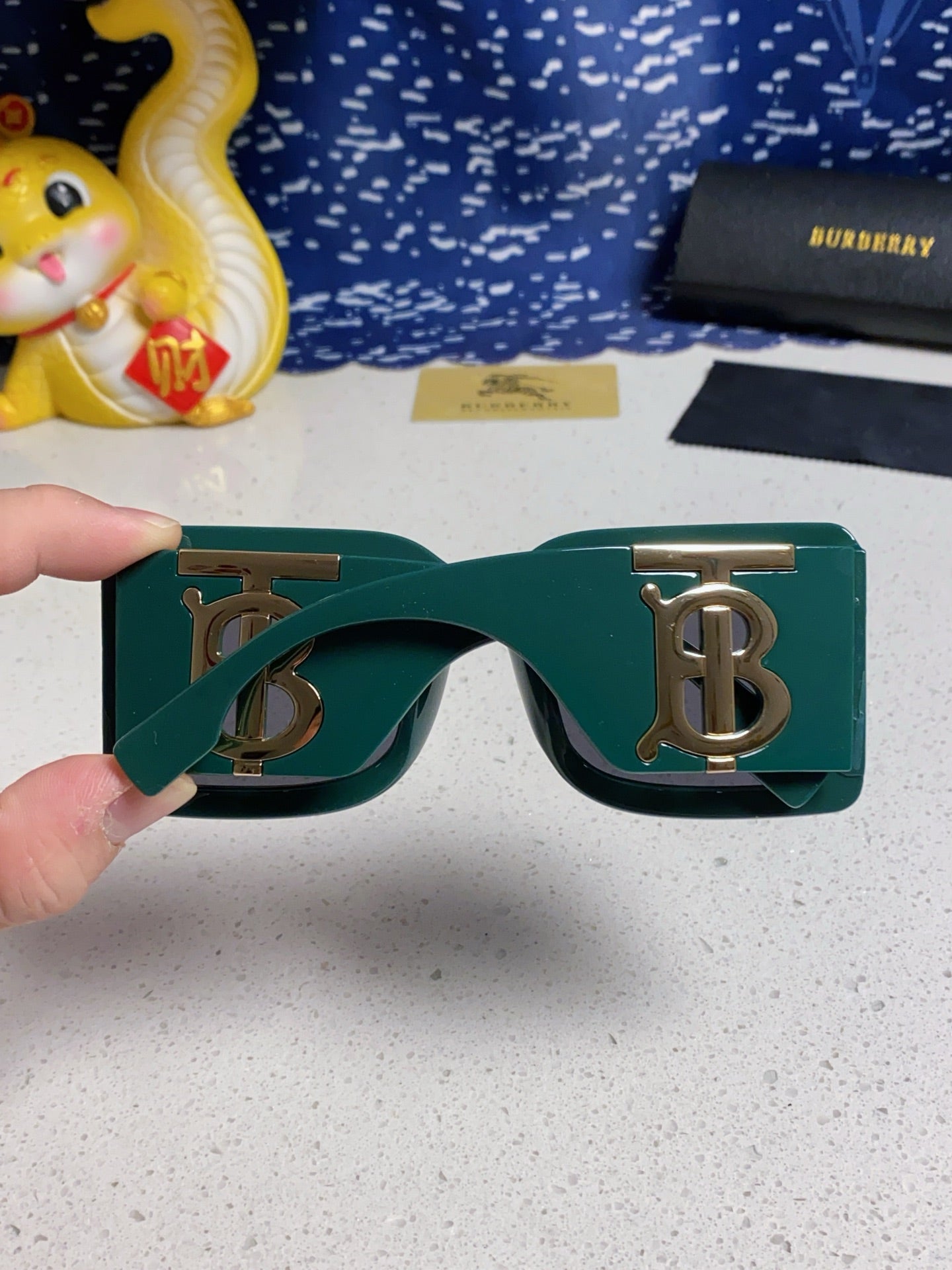 BURBERRY 26S SQUARE FRAME IN ACETATE 430890