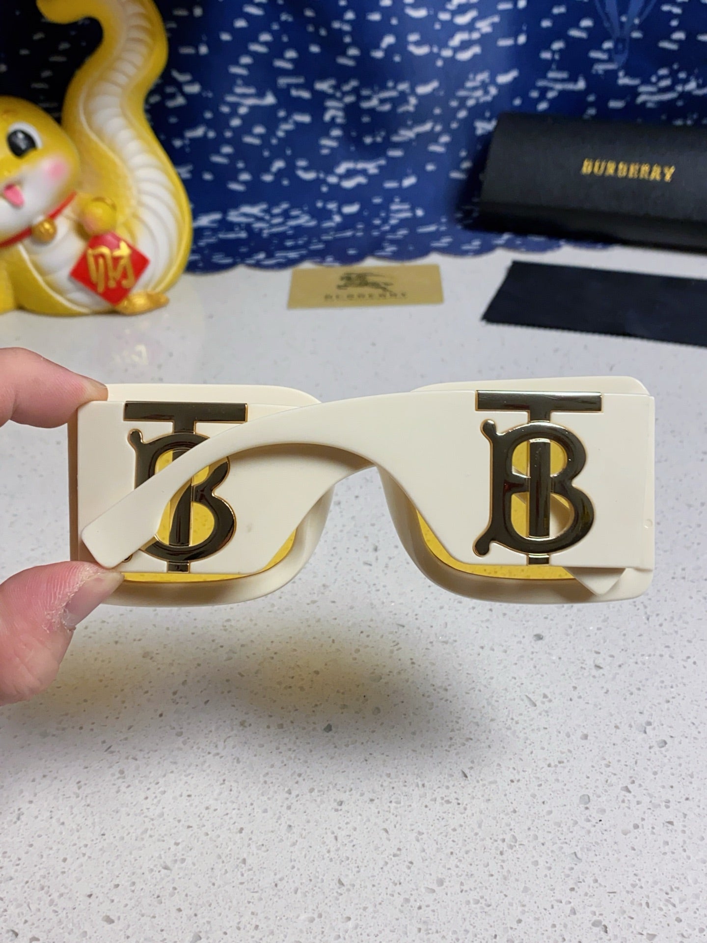 BURBERRY 26S SQUARE FRAME IN ACETATE 430892