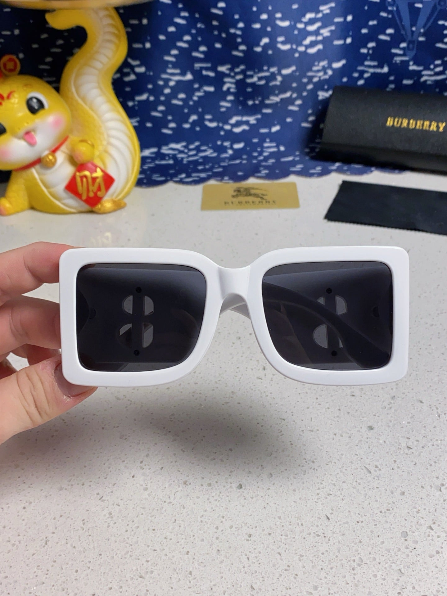 BURBERRY 26S SQUARE FRAME IN ACETATE 430893