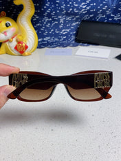 DIOR 26S RECTANGULAR FRAME IN ACETATE 406564