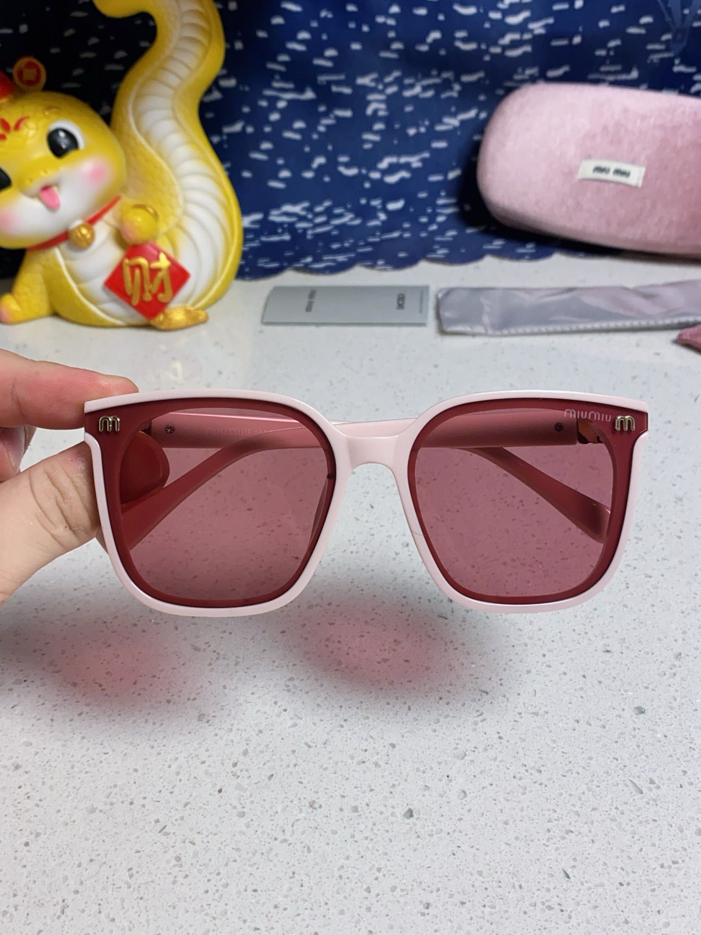 MIUMIU 26S SQUARE FRAME IN ACETATE 404646