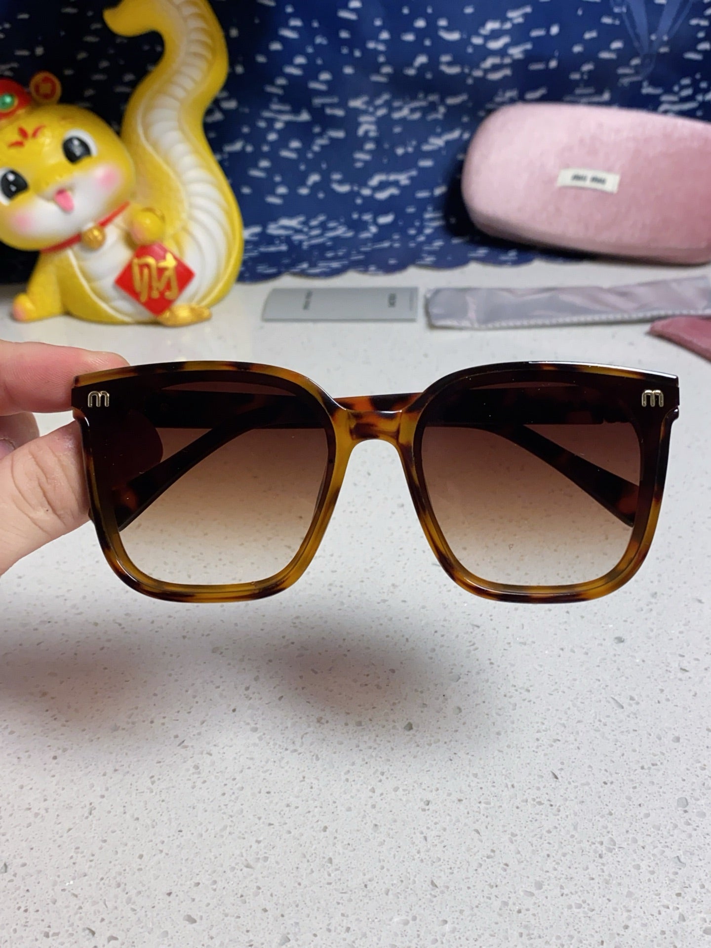 MIUMIU 26S SQUARE FRAME IN ACETATE 438008
