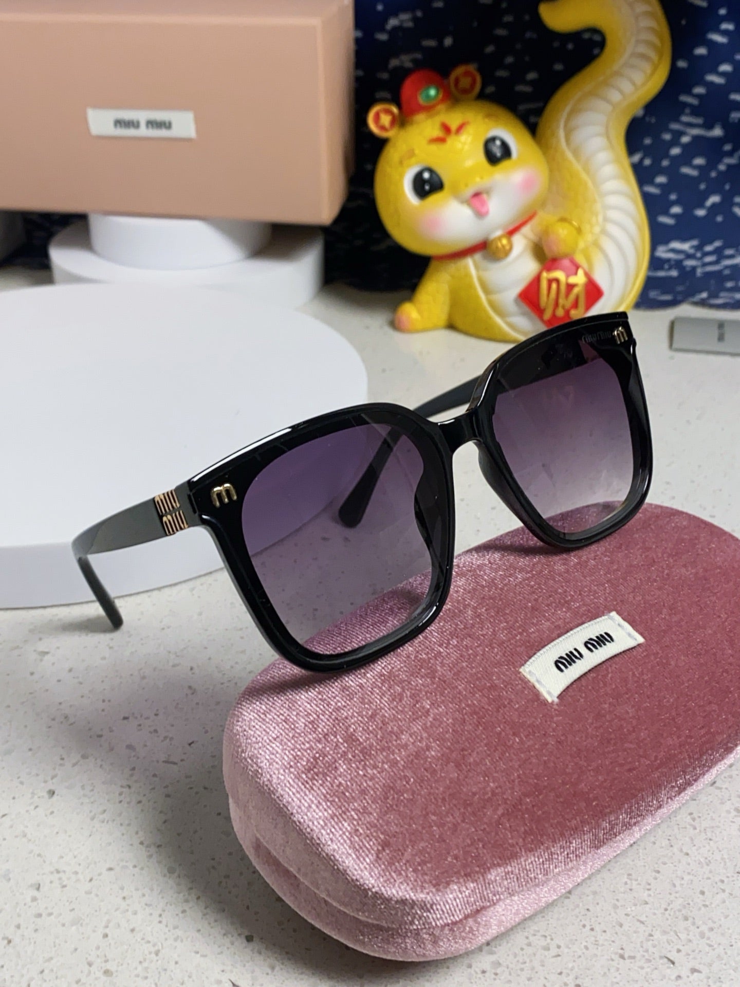 MIUMIU 26S SQUARE FRAME IN ACETATE 404651