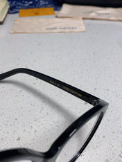 CAT EYE SUNGLASSES Z1657W IN BLACK ACETATE MONOGRAM LOGO
