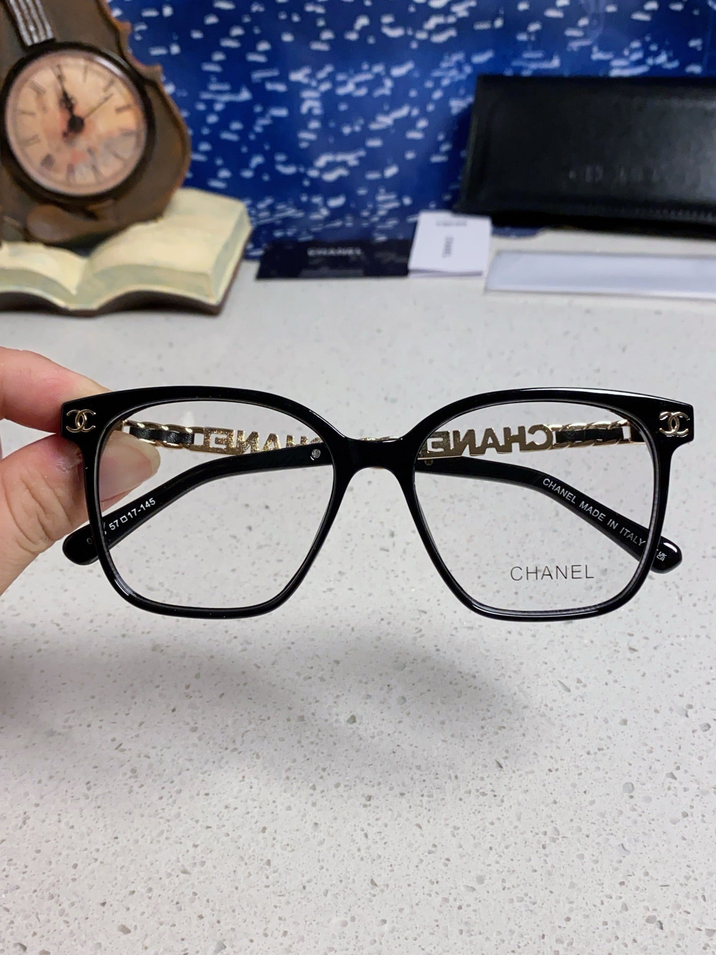 CHANEL 26S SQUARE FRAME IN ACETATE 403123