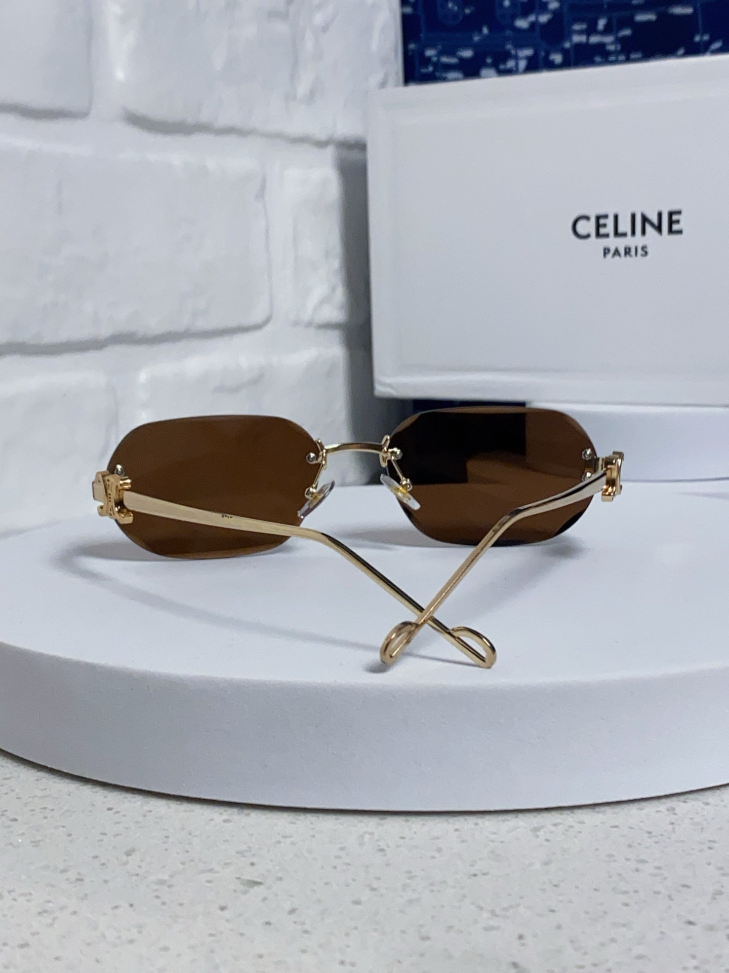 CELINE 26S SHIELD FRAME IN METAL 426365