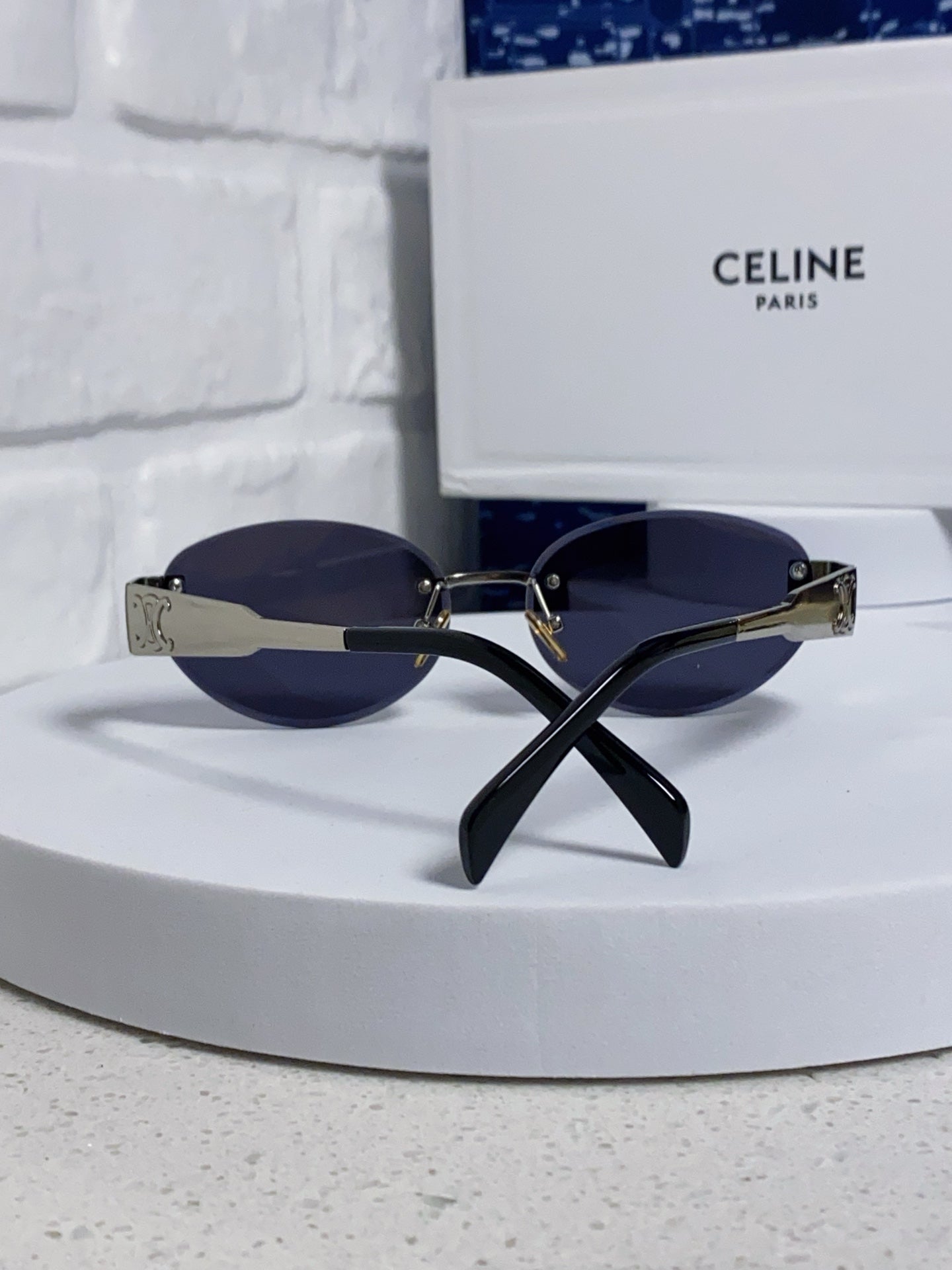 CELINE 26S SHIELD FRAME IN METAL 426372