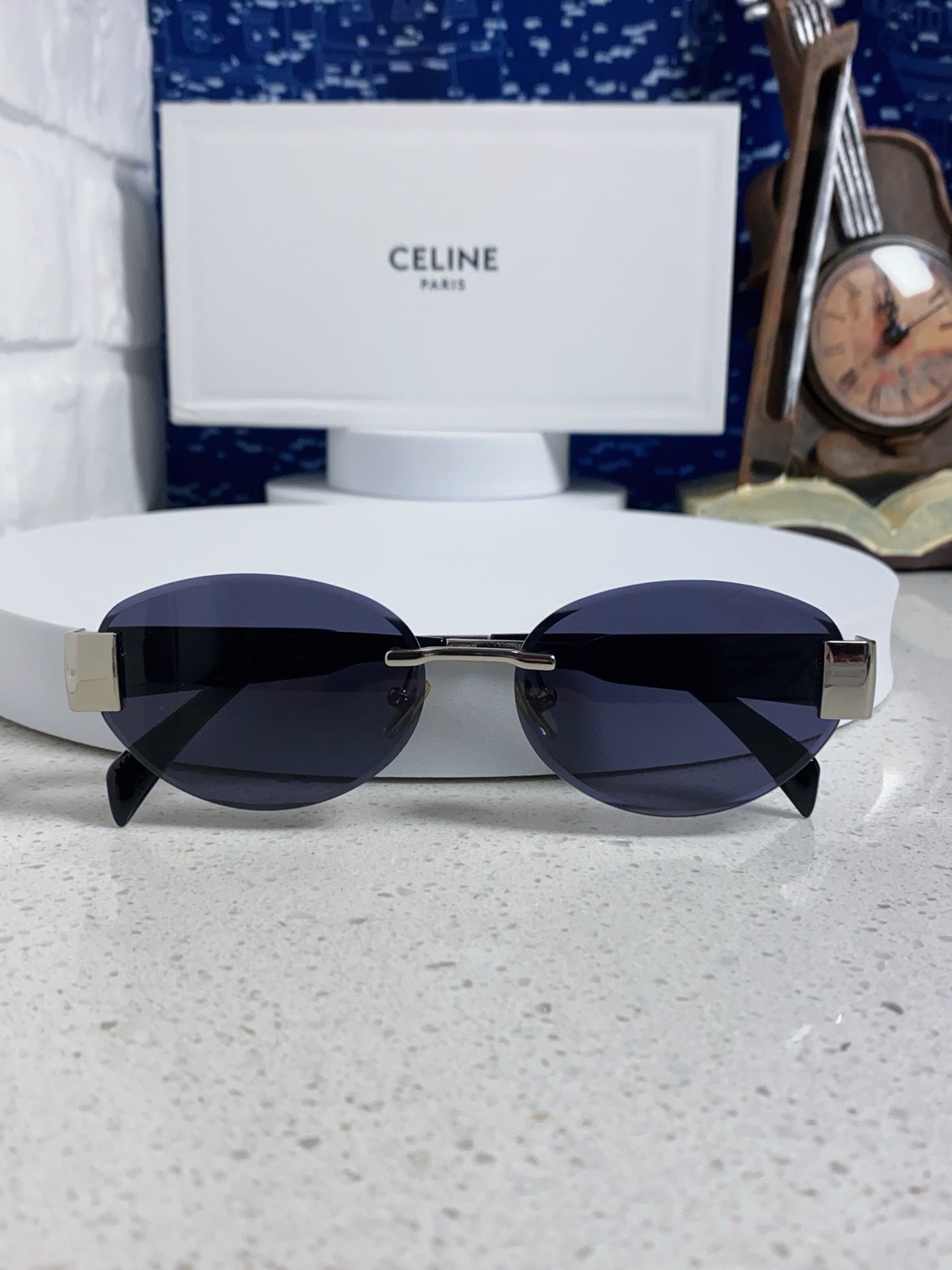 CELINE 26S SHIELD FRAME IN METAL 426372