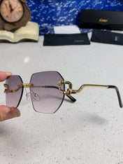 CARTIER 26S SQUARE OVERSIZE FRAME IN METAL 443233