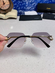 CARTIER 26S SQUARE OVERSIZE FRAME IN METAL 443233
