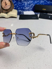 CARTIER 26S SQUARE OVERSIZE FRAME IN METAL 443234