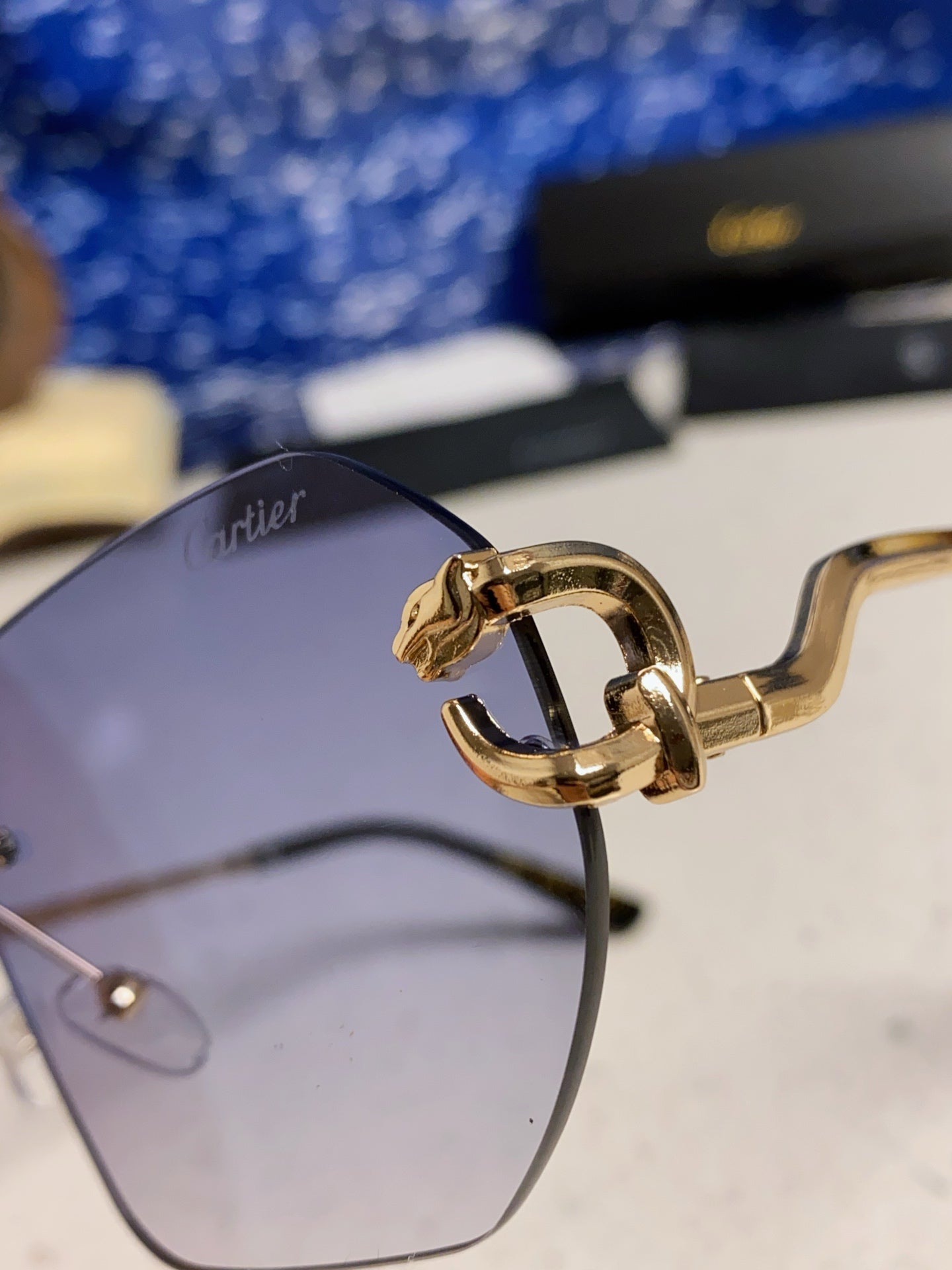 CARTIER 26S SQUARE OVERSIZE FRAME IN METAL 443234