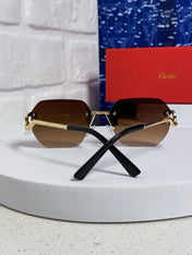 CARTIER 26S SQUARE OVERSIZE FRAME IN METAL 443235