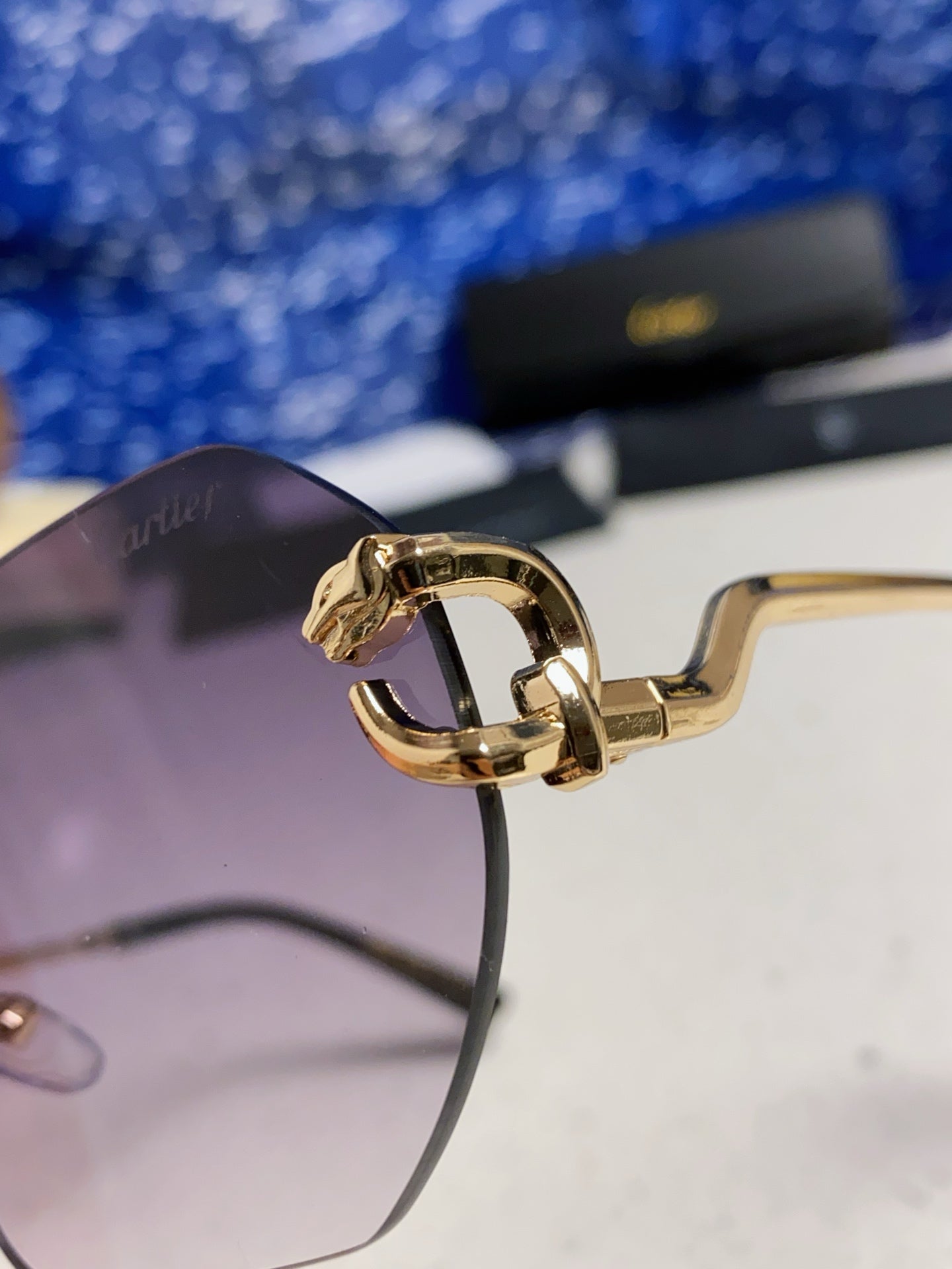 CARTIER 26S SQUARE OVERSIZE FRAME IN METAL 443236