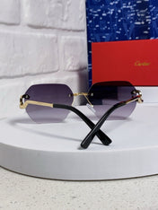 CARTIER 26S SQUARE OVERSIZE FRAME IN METAL 443236