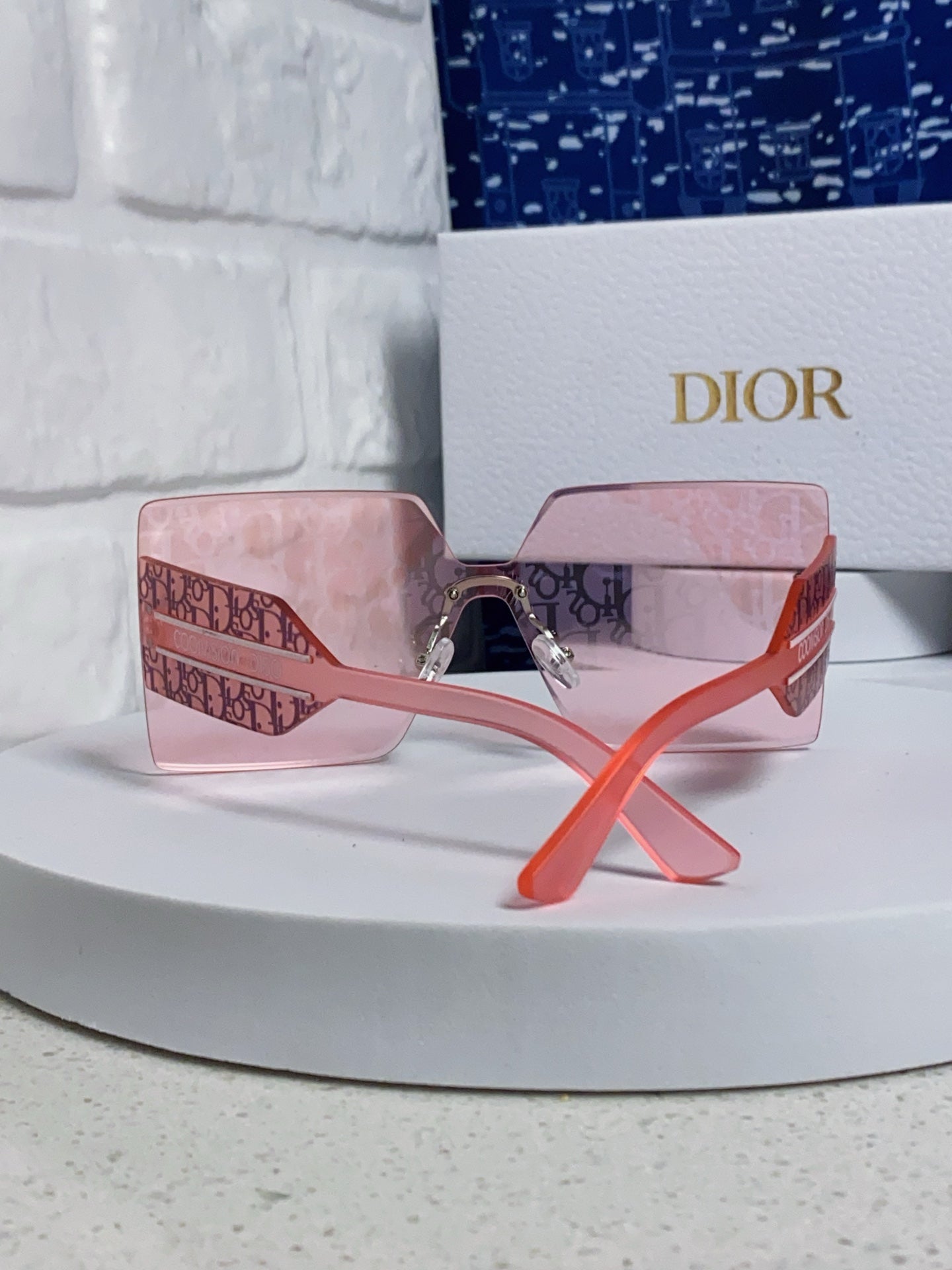 DIOR 26S SQUARE MASK FRAME IN ACETATE 408249