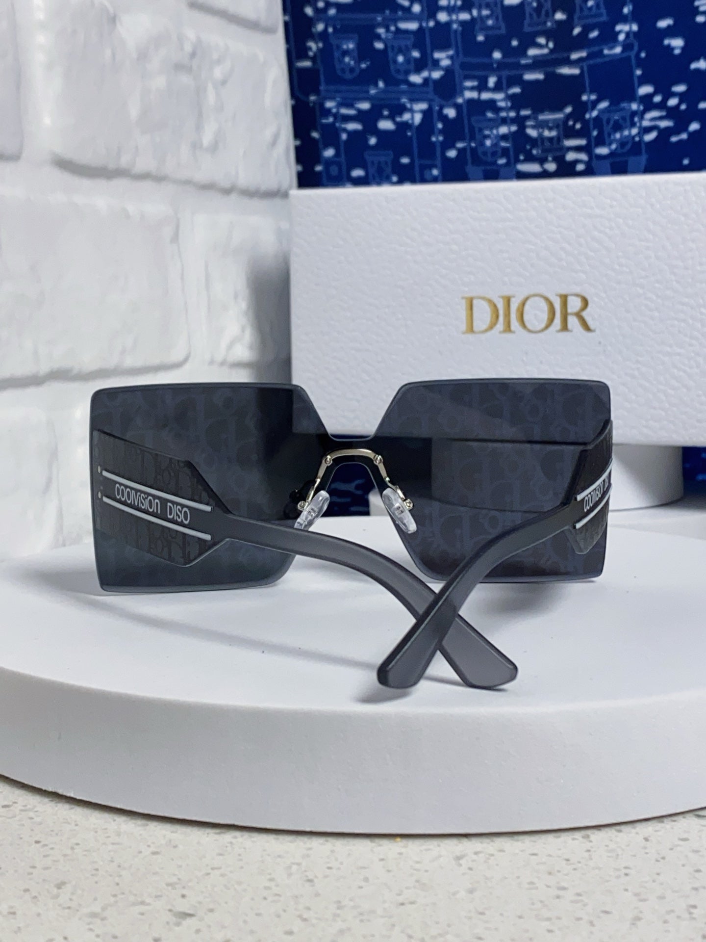 DIOR 26S SQUARE MASK FRAME IN ACETATE 408250