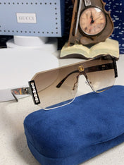 GUCCI 26S OVERSIZED SOLID FRAME IN ACETATE 420473