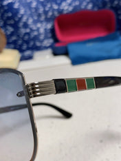 GUCCI 26S SQUARE FRAME IN METAL 420480
