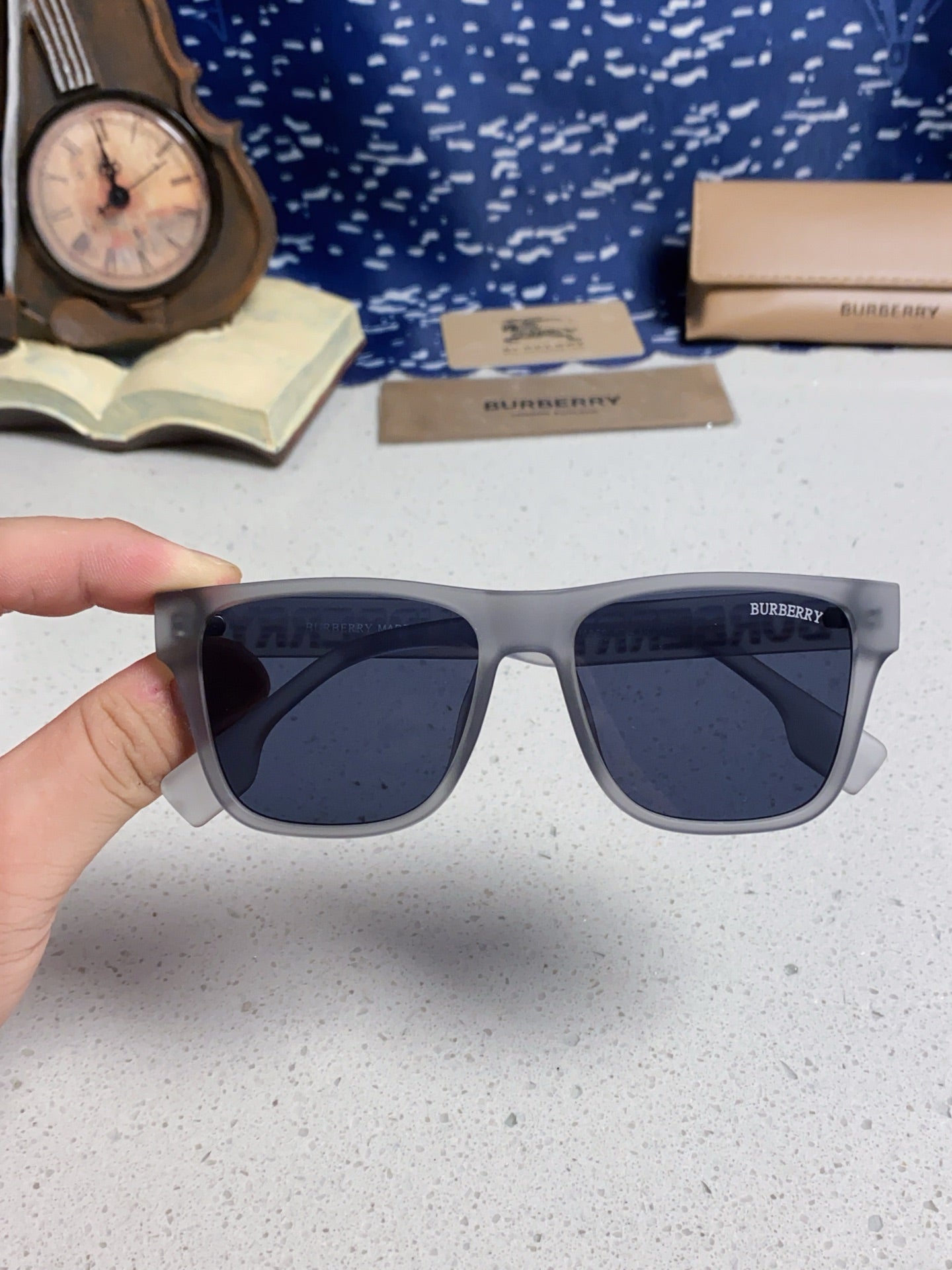 BURBERRY 26S SQUARE FRAME IN ACETATE 404734