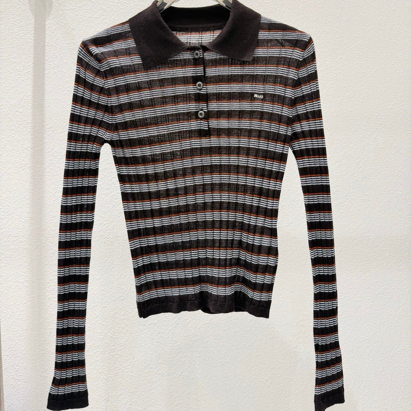 PRADA 26S POLO SWEATER 1235