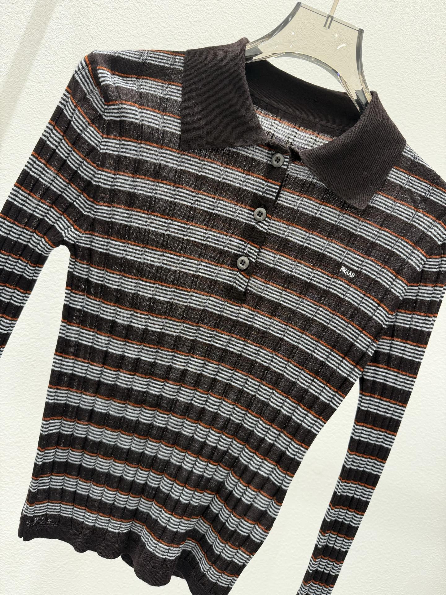 PRADA 26S POLO SWEATER 1235
