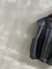 YSL 25S LEATHER VEST STYLE 144