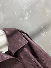 ACNE STUDIOS 25S LEATHER JACKET STYLE 333
