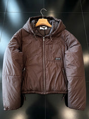 MIUMIU 26S HOODED PUFFER JACKET 1558