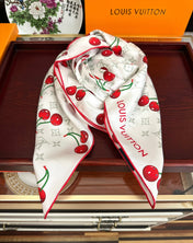 LV SCARF 90 CM IN SILK 03