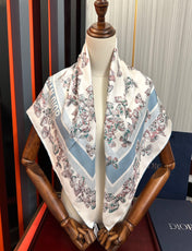 DIOR 26S SCARF 90CM IN SILK 295706