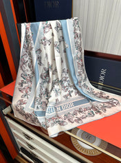 DIOR 26S SCARF 90CM IN SILK 295706