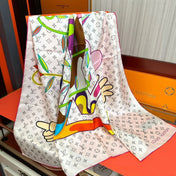 LV 26S SCARF 90 IN SILK 286227