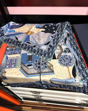 DIOR 26S  SCARF 90CM IN SILK 313459