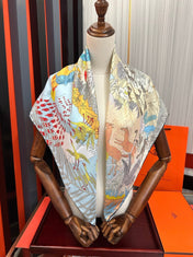 HERMES 26S SCARF 90 IN SILK 304199