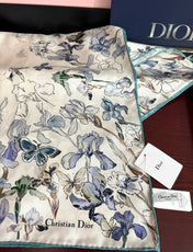DIOR 26S SCARF 90 IN SILK 432349