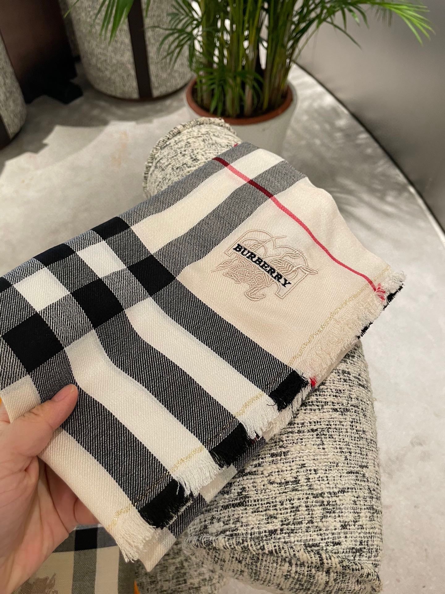 BBR SCARF 200 CM IN CASHMERE 574543