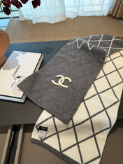 CHANEL 25S SCARF 180 CM IN WOOL CASHMERE 943029