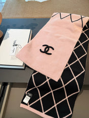 CHANEL 25S SCARF 180 CM IN WOOL CASHMERE 943030