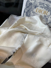 DIOR 26S SCARF 120 IN CASHMERE AND SILK 427392