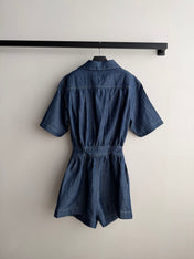 PRADA 26S DENIM JUMPSUIT 1102