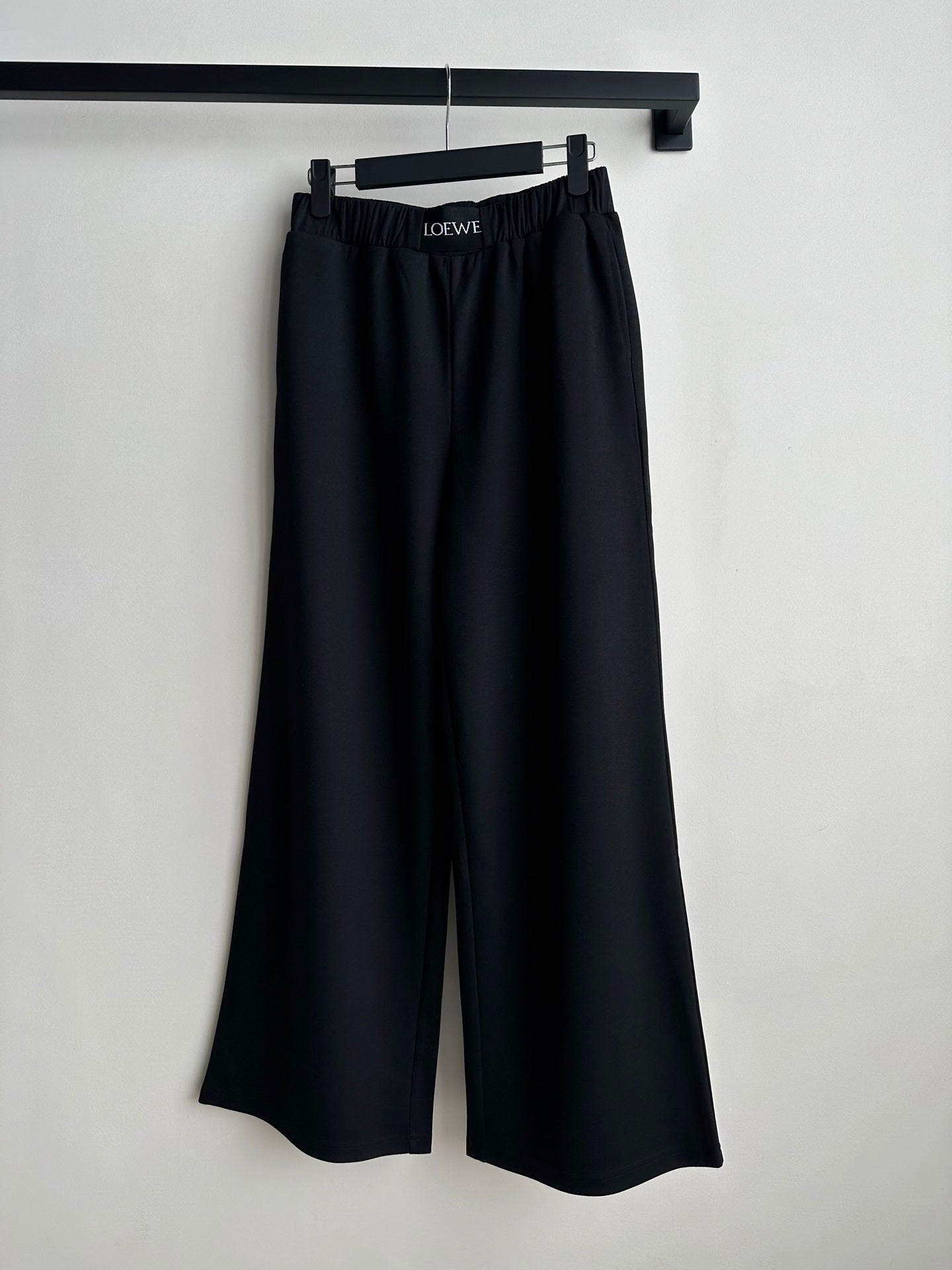 LOEWE 26S ELASTIC-WAIST WIDE-LEG PANTS 637