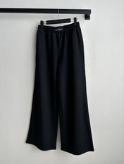 LOEWE 26S ELASTIC-WAIST WIDE-LEG PANTS 637