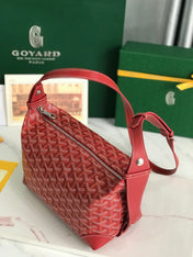 GOYA 26S BOEING 25MM IN DARK RED GOYARDINE CANVAS AND CALFSKIN