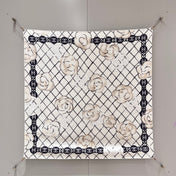 CHANEL 26S SCARF 90 IN SILK 311805