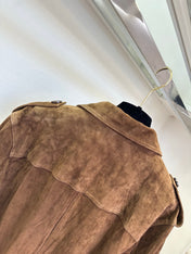CELINE 26S SUEDE SAFARI JACKET 752