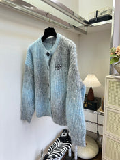 LOEWE 26S MOHAIR KNIT CARDIGAN 698