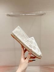 ESPADRILLES IN WHITE MESH